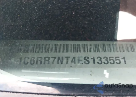 2014 Ram 1500 Laramie from USA, damaged, VIN 1C6RR7NT4ES133551